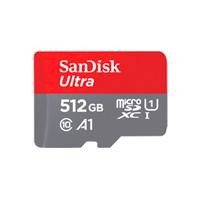 MEMORIA SANDISK 512GB MICRO SDXC ULTRA 150MB/S CLASE 10 C/ADAPTADOR MEMORIA SANDISK 512GB MICRO SDXC ULTRA 150MB/S CLASE 10 C/ADAPTADOR